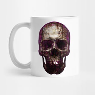 Dark Skull On The Fence Mug